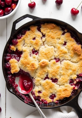 cherry cobbler